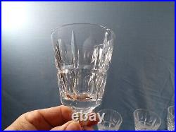 Set of 8 Hawkes Clear Cut Glass WEXFORD Wine Goblets