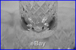 Set of 8 Lismore Pattern Waterford Crystal 14 oz Flat Tumbler Glasses Round Base