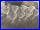 Set of 8 Vintage Rock Sharpe Art Deco Crystal Wine Glasses-8