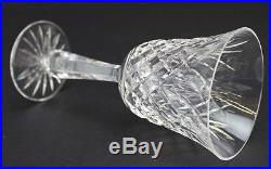 Set of 8 WATERFORD Deep Cut Irish Crystal DROGHEDA Water Goblet Glasses NR TNB