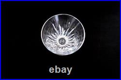 Set of 8 WATERFORD EILEEN 5 White Wine Glasses Cut Crystal Stemware Water