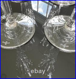 Set of 8 Waterford Champagne Toasting Flutes Millennium Collection (SEE VIDEO)