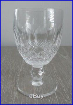 Set of 8 Waterford Crystal Colleen 5 1/4 Water Goblets Glasses- Excellent