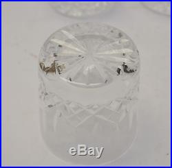 Set of 8 Waterford Crystal LISMORE Old Fashioned 9 oz Rocks Tumbler 3 3/8 tall