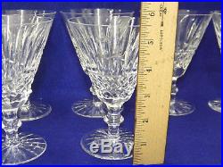 Set of 8 Waterford Crystal Tramore Water Goblets