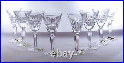 Set of 8 Waterford Glenmore Cordial Cut Crystal Stemware