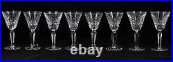 Set of 8 Waterford Glenmore Cordial Cut Crystal Stemware