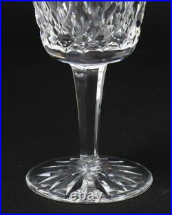 Set of 8 Waterford Irish Crystal Lismore Water Goblet Glasses 6-7/8 Tall 8 oz