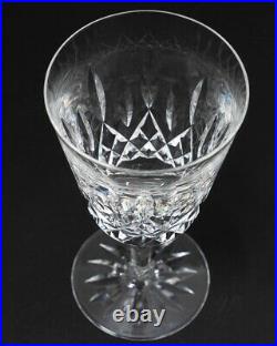 Set of 8 Waterford Irish Crystal Lismore Water Goblet Glasses 6-7/8 Tall 8 oz