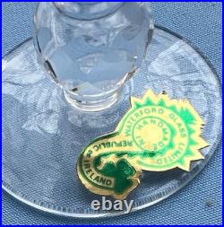 Set of 9 Waterford Crystal Colleen Cordial Glasses Goblets