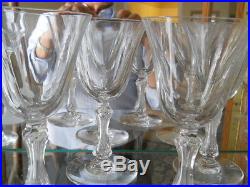 Set of Five (5) St Louis LOZERE wine glass in excellent condition 6.1/2 Height