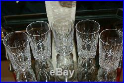 Set of Five (5) Waterford Lismore Highball Glasses Made in Ireland