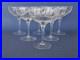 Set of Six Vintage Orrefors Crystal Prelude Clear Stem Champagne/Sherbet Glasses