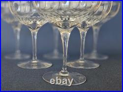 Set of Six Vintage Orrefors Crystal Prelude Clear Stem Champagne/Sherbet Glasses