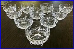 Set of TEN (10) Waterford Crystal COLLEEN Finger / Berry Bowls 2-3/8 x 4 wide
