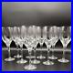 Set of Ten Orrefors of Sweden Claret Wine Glass in the Illusion Pattern