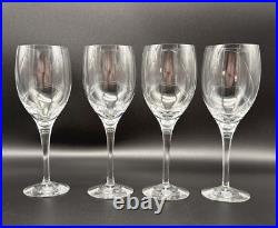 Set of Ten Orrefors of Sweden Claret Wine Glass in the Illusion Pattern