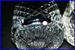 Set of Three Waterford Alana Old-Fashioned Roly Poly Glasses Made In Ireland