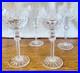 Set of VTG 1990s Rogaska Queen Hock Wine Crystal Glasses