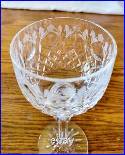 Set of VTG 1990s Rogaska Queen Hock Wine Crystal Glasses Set of VTG 1990s Rogaska Queen Hock Wine Crystal Glasses