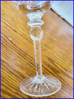 Set of VTG 1990s Rogaska Queen Hock Wine Crystal Glasses Set of VTG 1990s Rogaska Queen Hock Wine Crystal Glasses