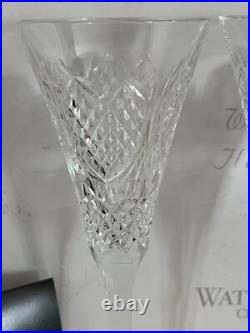 Set of two Waterford Wedding Heirloom Champagne Flutes