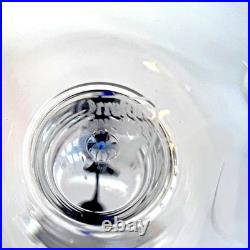 Set(s) of 4 Orrefors INTERMEZZO Blue Claret Wine Glasses Crystal 8.75 Sweden