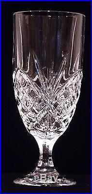 Shannon Godinger Crystal Dublin Pattern Set Of 12 Ice Tea Glasses 7 3/4 New
