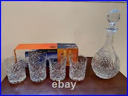 Shannon by Godinger Dublin Gold Double Old Fashioned Crystal Glasses, Set of 4