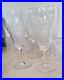 Signed Rosenthal Motif Romance Set of 4 crystal Water Goblets, 7 5/8