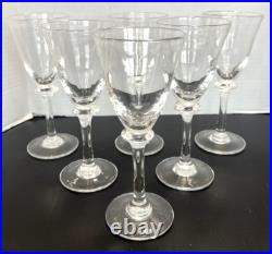 Simon Pearce Cavendish Red Wine Glass Goblet Set of 6 Mint 8.25