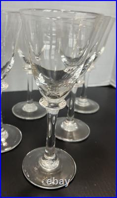 Simon Pearce Cavendish Red Wine Glass Goblet Set of 6 Mint 8.25
