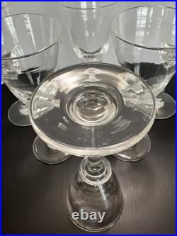 Simon Pearce Cavendish Red Wine Glass Goblet Set of 6 Mint 8.25