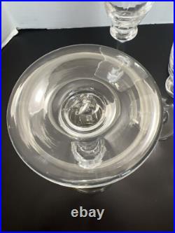 Simon Pearce Cavendish Red Wine Glass Goblet Set of 6 Mint 8.25