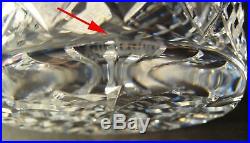 Sparkling Waterford Crystal Lismore Set Of 6 Old Fashion 9 Oz Tumblersglasses