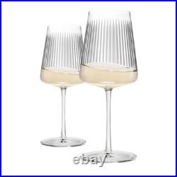 Stölzle Lausitz Soho Power Crystal White Wine Glasses (Set of 6) -13.5 Oz
