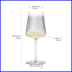 Stölzle Lausitz Soho Power Crystal White Wine Glasses (Set of 6) -13.5 Oz