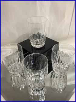 Stuart Crystal England Litchfield 4 Old Fashioned Whiskey Glass Set of 4 EUC