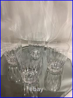 Stuart Crystal England Litchfield 4 Old Fashioned Whiskey Glass Set of 4 EUC