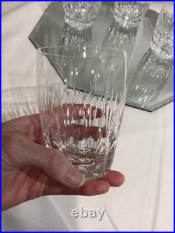 Stuart Crystal England Litchfield 4 Old Fashioned Whiskey Glass Set of 4 EUC