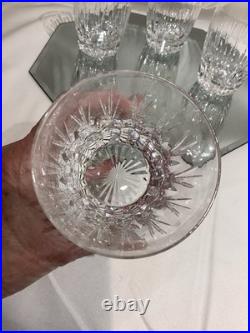 Stuart Crystal England Litchfield 4 Old Fashioned Whiskey Glass Set of 4 EUC