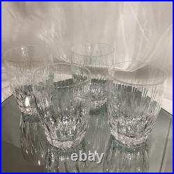Stuart Crystal England Litchfield 4 Old Fashioned Whiskey Glass Set of 4 EUC