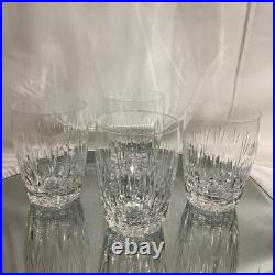 Stuart Crystal England Litchfield 4 Old Fashioned Whiskey Glass Set of 4 EUC