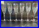 Stunning Set of 6 WATERFORD CRYSTAL Carina Fluted Champagne Glasses, MINT