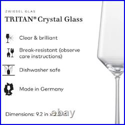 Stylish Crystal Champagne Flutes Set of 6