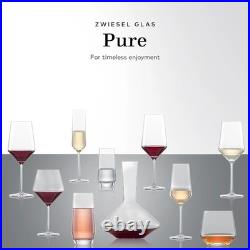 Stylish Crystal Champagne Flutes Set of 6