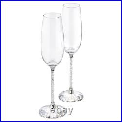 Swarovski Crystal Crystalline Toasting Flutes (Set of 2)