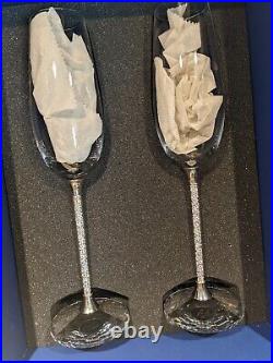 Swarovski Crystalline Champagne Glass Set of 2