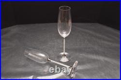 Swarovski Crystalline Toasting Flutes Set Champagne Crystal Glasses W BOX