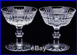 Top Quality Set 12 Tramore Pattern Waterford Irish Cut Crystal Champagne Glasses